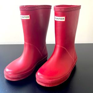 Kid/toddler size 9 Hunter Boots